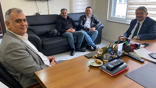 Başkan Akın'dan ABA Medya'ya ziyaret