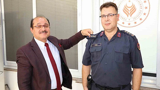 Zonguldak'ta 108 jandarma personeli üst rütbeye terfi etti