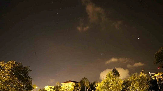 Zonguldak'ta meteor yağmuru böyle görüntülendi